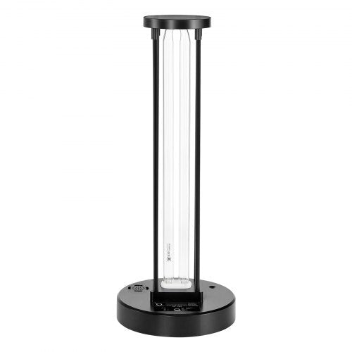 UV Light, 36W Ultraviolet Lamp with Ozone Purifier, UVC Lamp with 30/60/120 Minutes 3-Gear Timer and Remote Control, for Room up to 400 sqft, UVO Lights for Living Room, Bedroom, Hotel, School