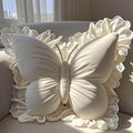 Butterfly Princess Pillow - Office, Living Room, Bedroom (with Bow). Sofa/Car Cushion, New Home Decor