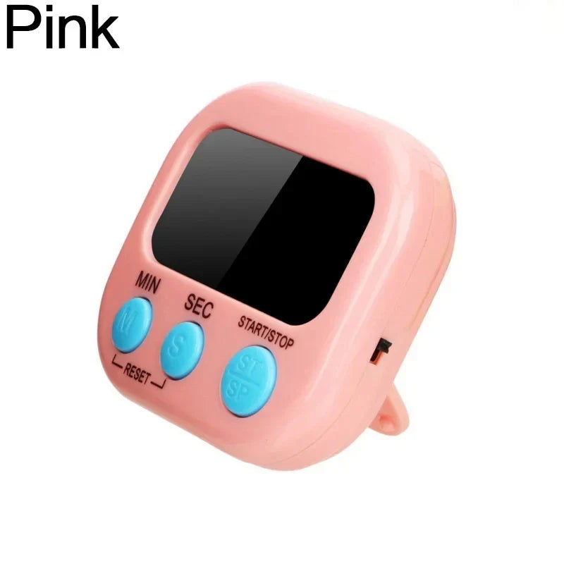 1PC LCD Digital Kitchen Timer Magnetic Cooking Large Count Down Up Clear Loud Alarm Stonego Home Kitchen Accessories