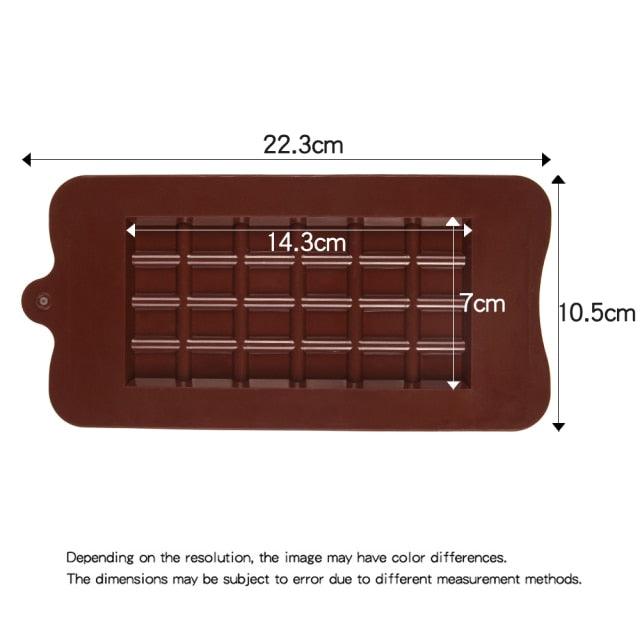 Digit Silicone Chocolate Mold Non-Stick Cake Mould Jelly Candy 3D Molds Kitchen Accessories Reusable Baking Tools Silicone Letter Mold And Number Candy Molds