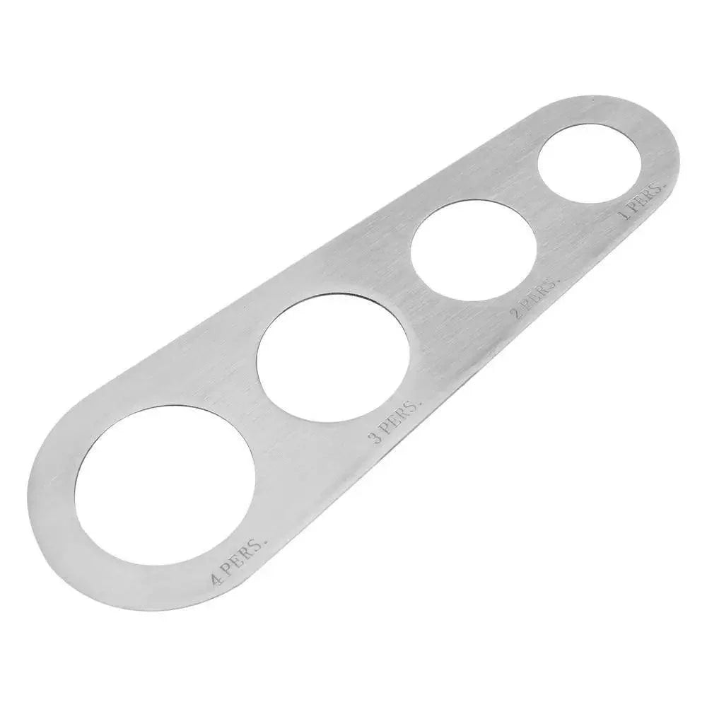 Stainless Steel 4 Holes Kitchen Pasta Measure Kitchen Accessories Spaghetti Quick Measurer Tools